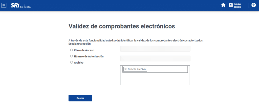 General Validez De Comprobantes Electronicos para Consulta fácil la validez de un documento electrónico en Ecuador